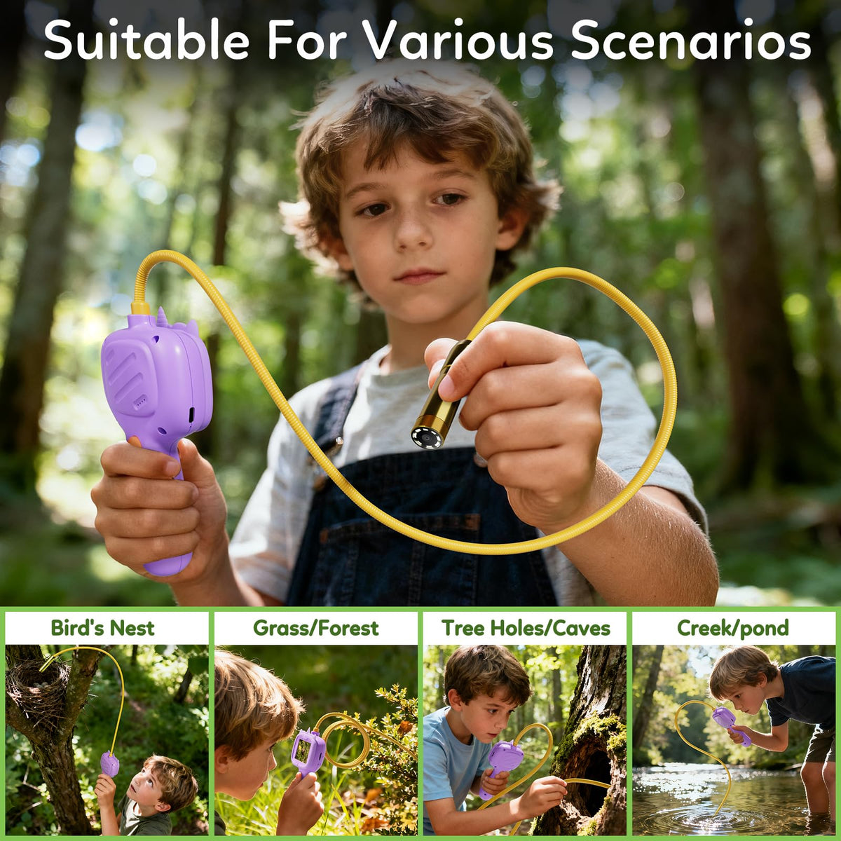 TKTKMETA 2MP HD camera delivers sharp footage for learning and play