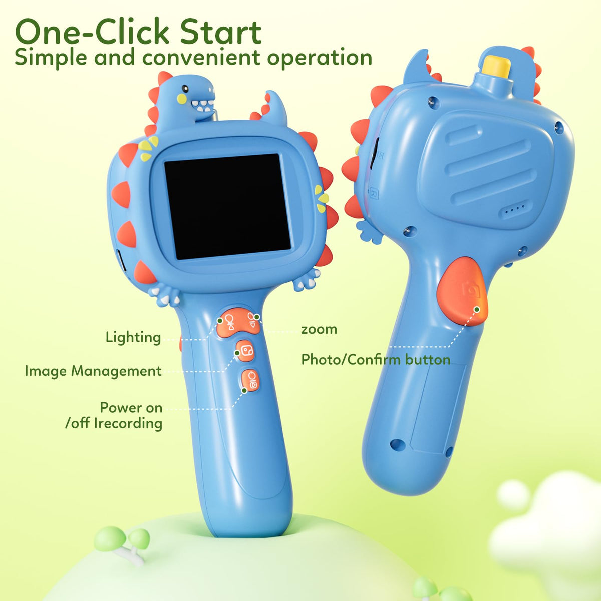 TKTKMETA IP67 waterproof lens for land and water discoveries.