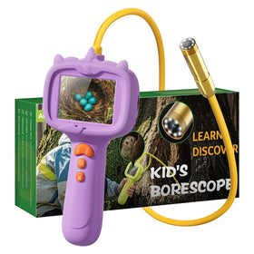 TKTKMETA kids endoscope screen-2-4-inch provides a clear live view for kids