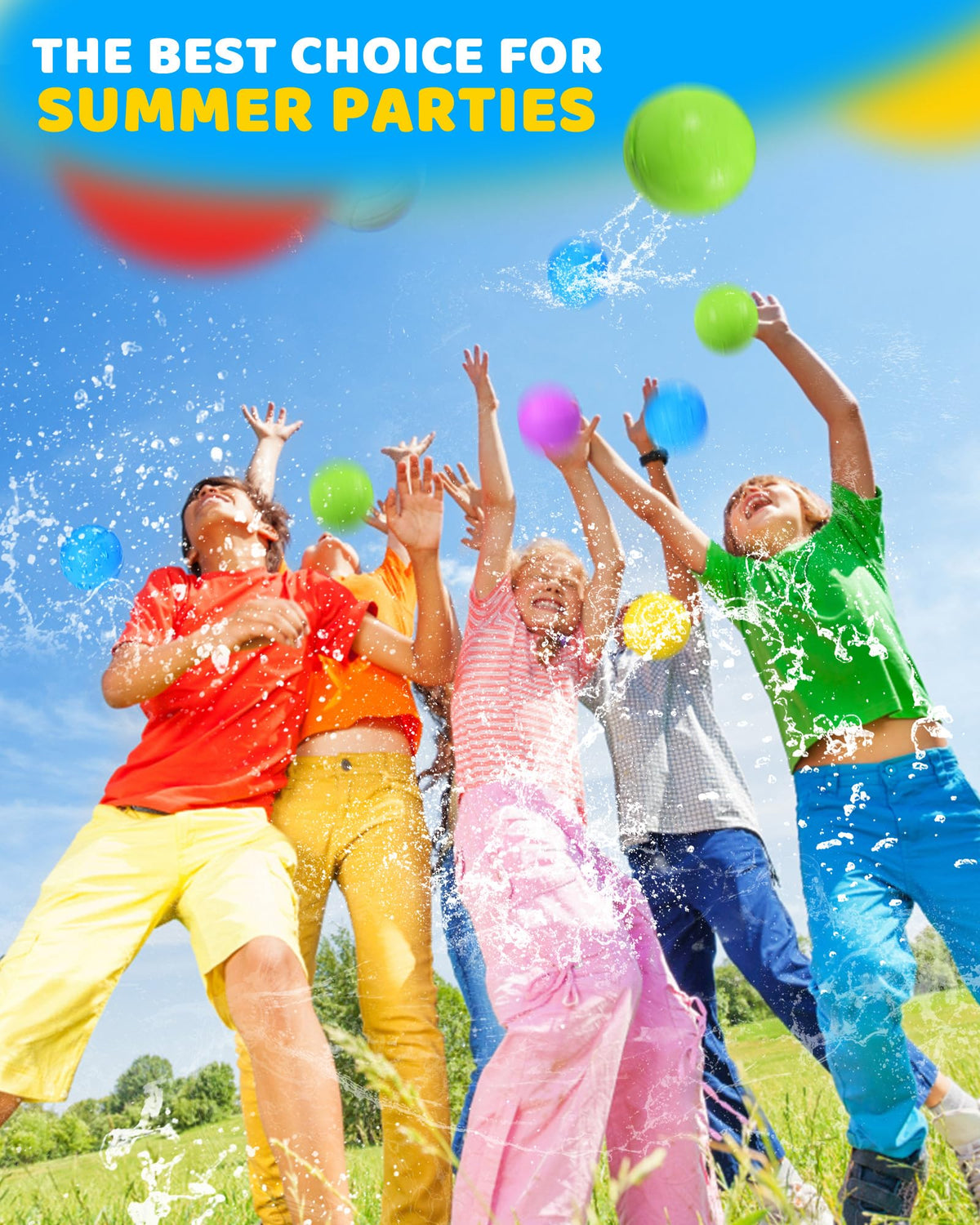 Tlitlimom durable silicone water balloons built to endure repeated summer use