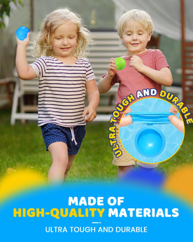 Tlitlimom bright multi color water balloons for vibrant beach or pool play