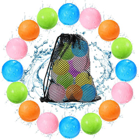 Tlitlimom water bomb balloon with mesh bag for easy storage and portability.