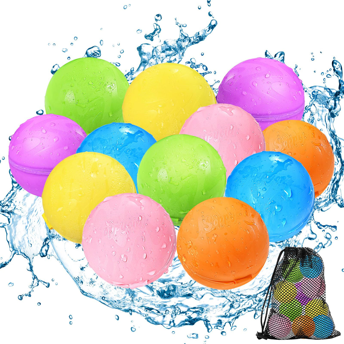 Tlitlimom water bomb balloon pack for outdoor play and summer fun.