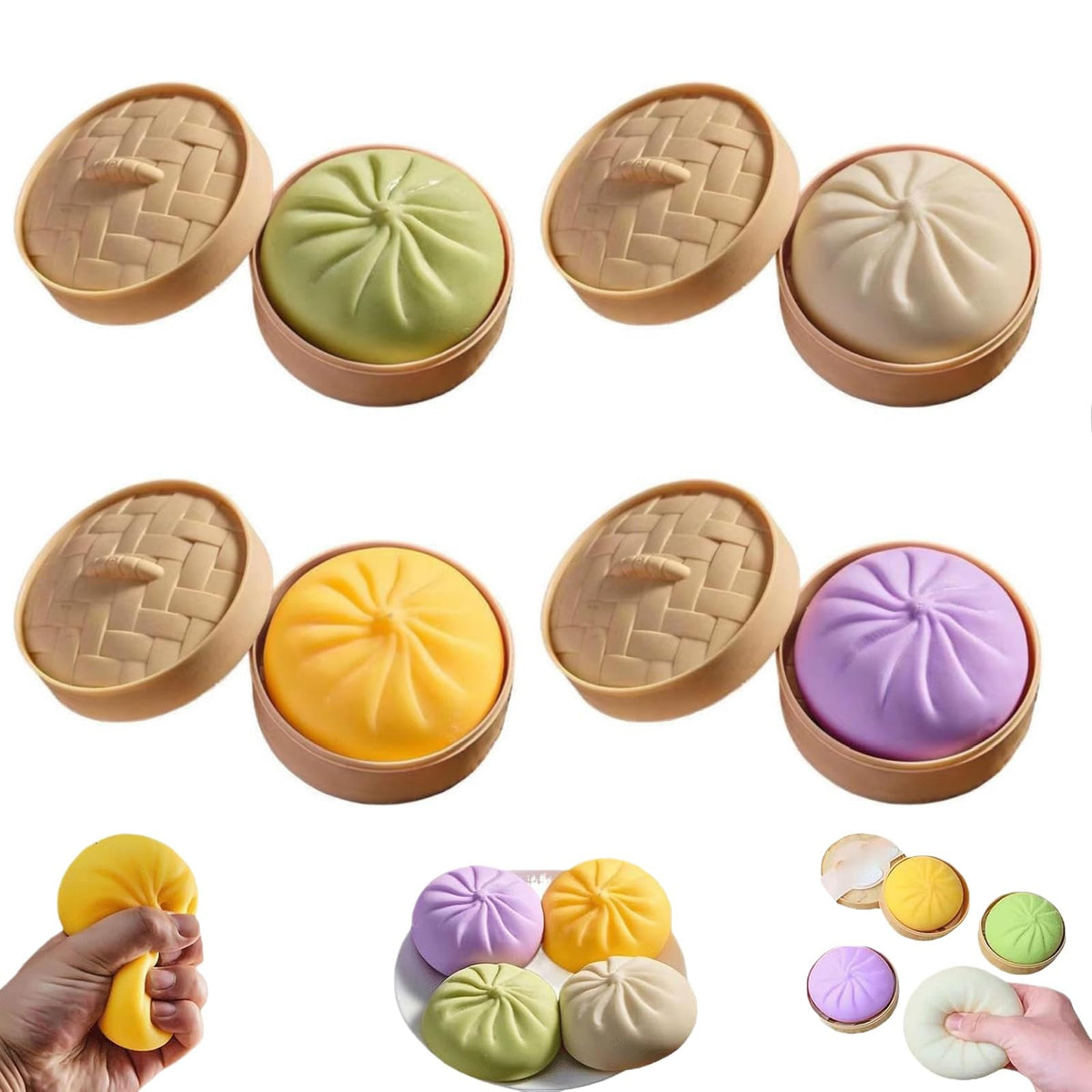 TLM colorful dumplings gift idea for office desks