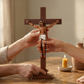 TLOEP Home decor scene helps create a serene, faith-filled ambience throughout living areas