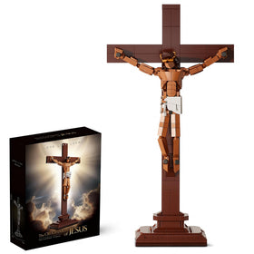 TLOEP Jesus Cross assembly image showing a mindful faith-inspired project for quiet reflection