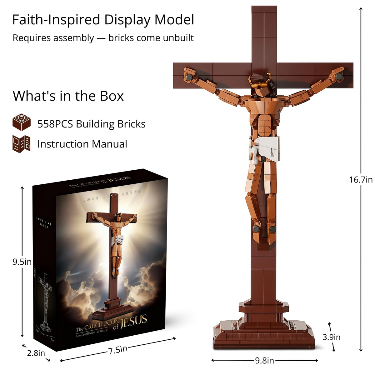 TLOEP Prayer corner display provides a reverent focal point on desks or altars