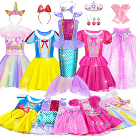Tlooe Princess top set shown with colorful mix-and-match styling for imaginative play.