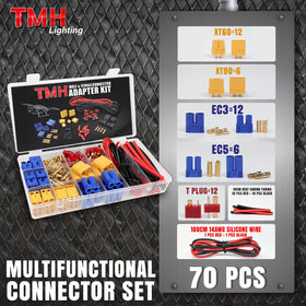 TMH EC5 connector pairs provide secure fit for battery packs