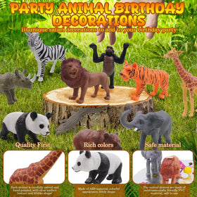 TMKEFFC foam balloons bring vibrant jungle vibes to any party setup.