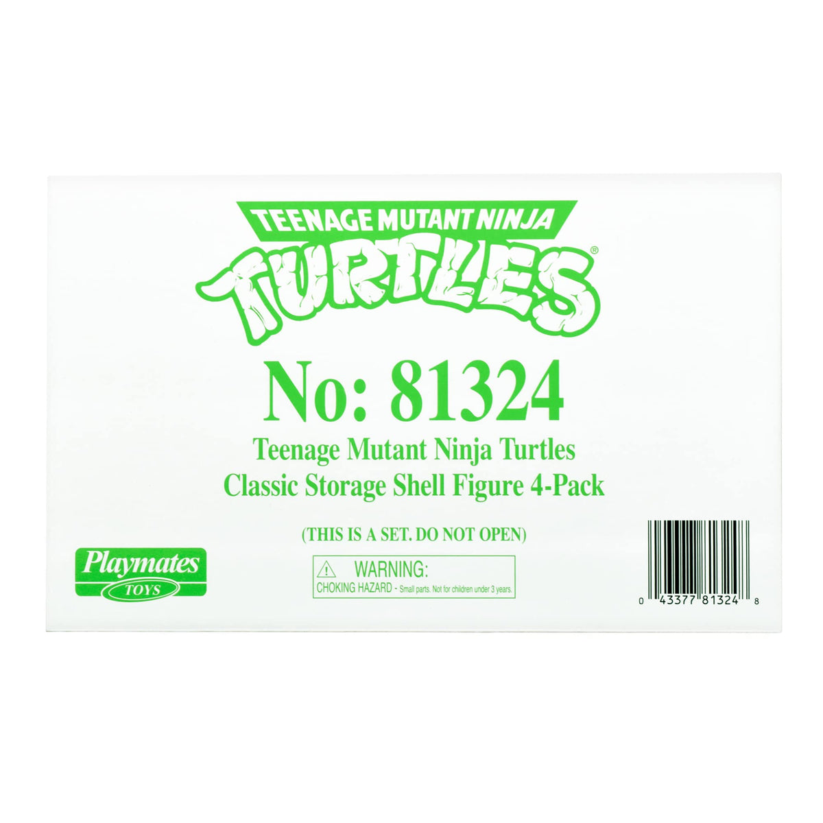 TMNT Classic 4-Inch Turtles packaging image for shelf display