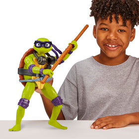 TMNT Donatello 12-Inch giant figure in open-tray packaging, perfect for display