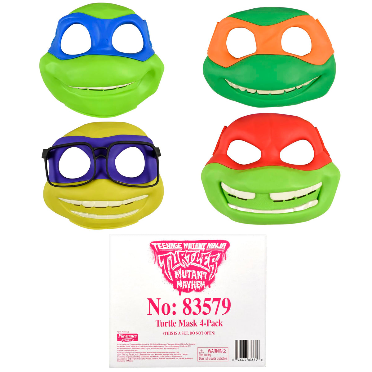 Collect all TMNT Mutant Mayhem toys for a complete Turtle team display.