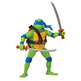 TMNT Mutant Mayhem weapons and accessories rack expands gear options.