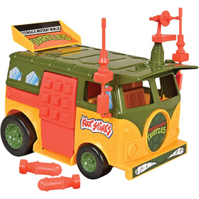 TMNT Original Party Wagon front spoiler adds aero flair for action-packed play.