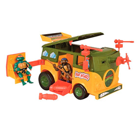 TMNT Original Party Wagon with shell hubcaps boosts bold street-ready styling.