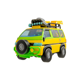 TMNT Pizza Blaster in action demonstrates pizza-launch feature for playful battles.