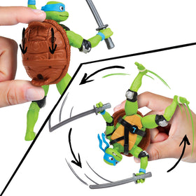 TMNT Shell Spin Donatello figure ready for quick spins and inventive planning