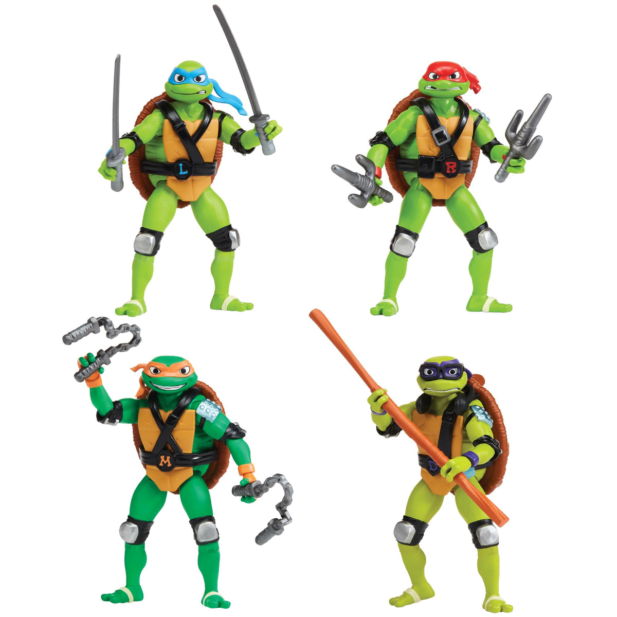 TMNT Shell Spin Leonardo figure with spinning action for imaginative play