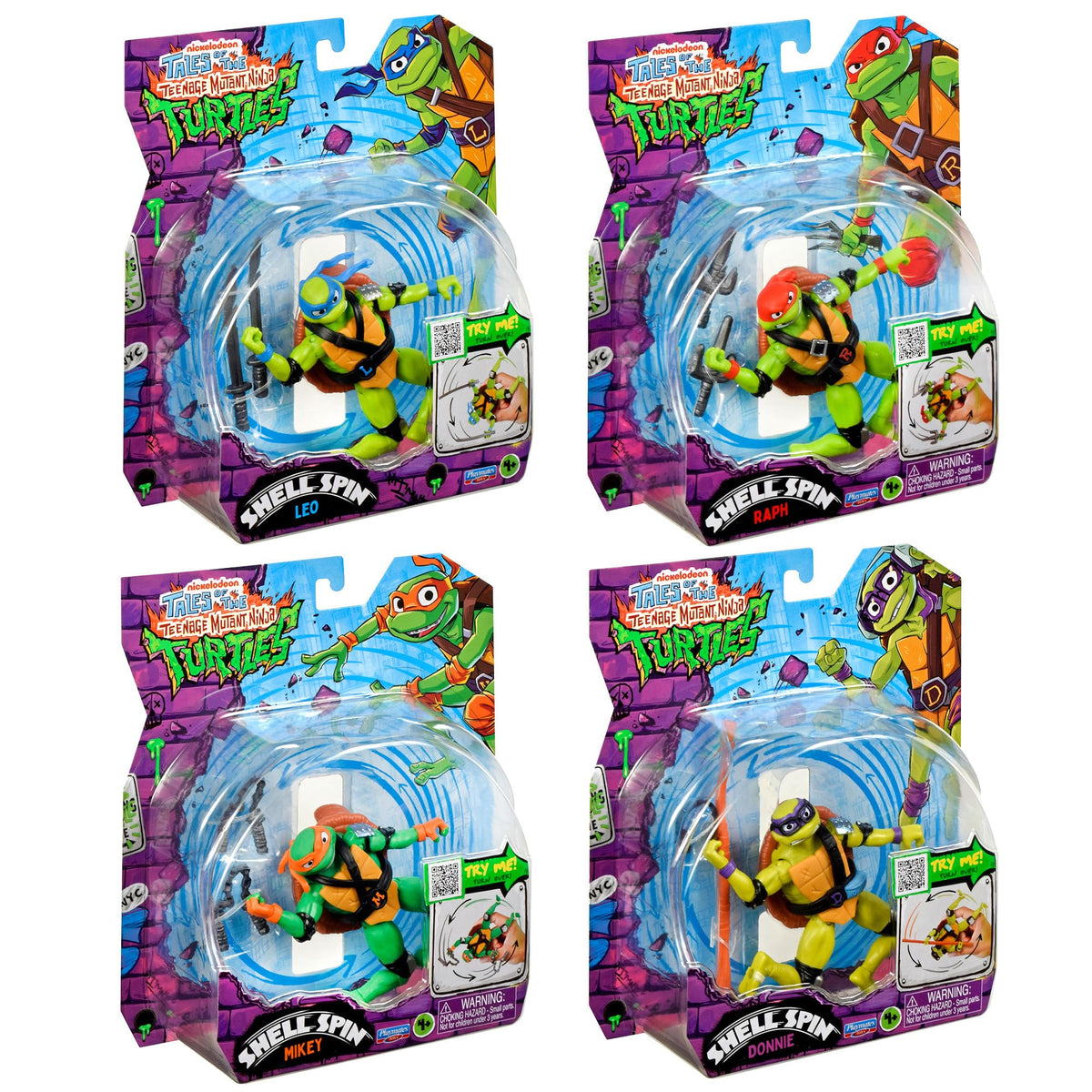 TMNT Shell Spin Raphael figure built for bold adventures and spins