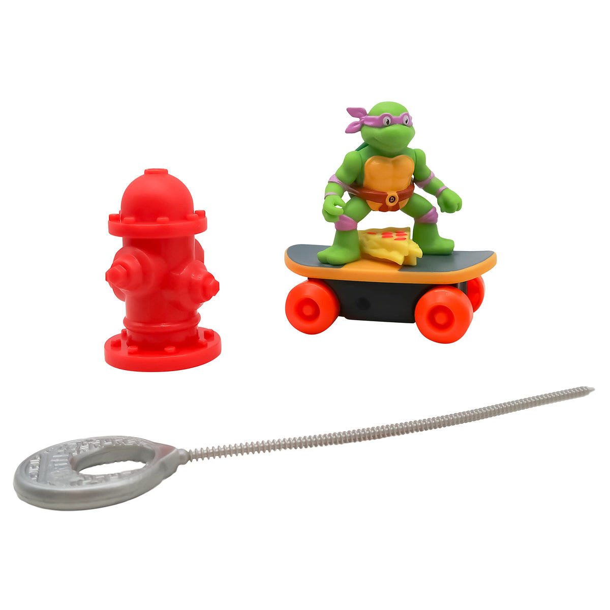 TMNT Switch Kick Skater Raphael, four turtles ready for cooperative play and races.