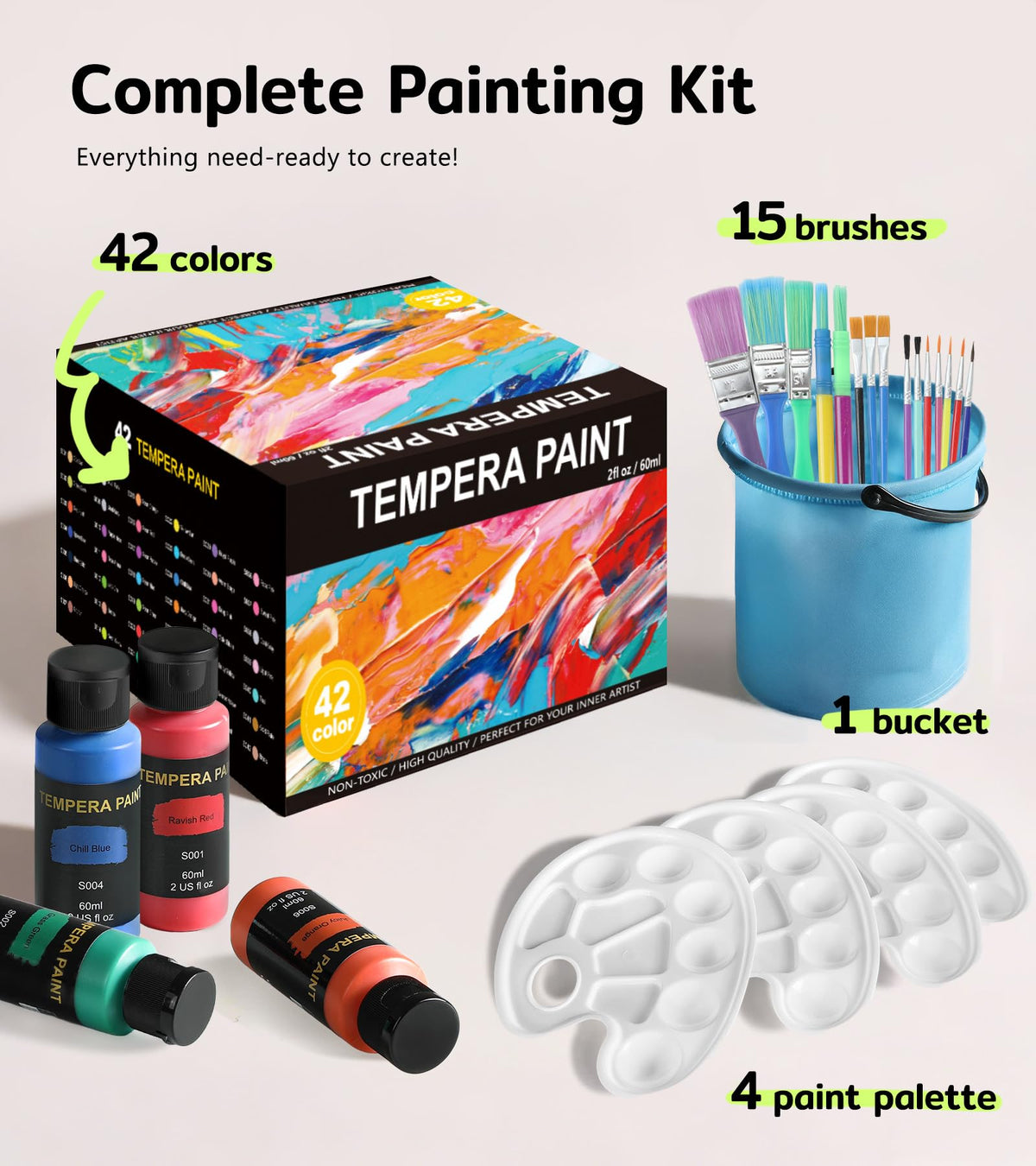 TMOL palettes kept colors organized during projects