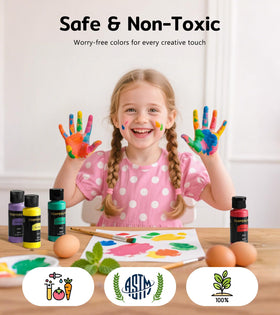 TMOL transparent bottles help kids learn color identities