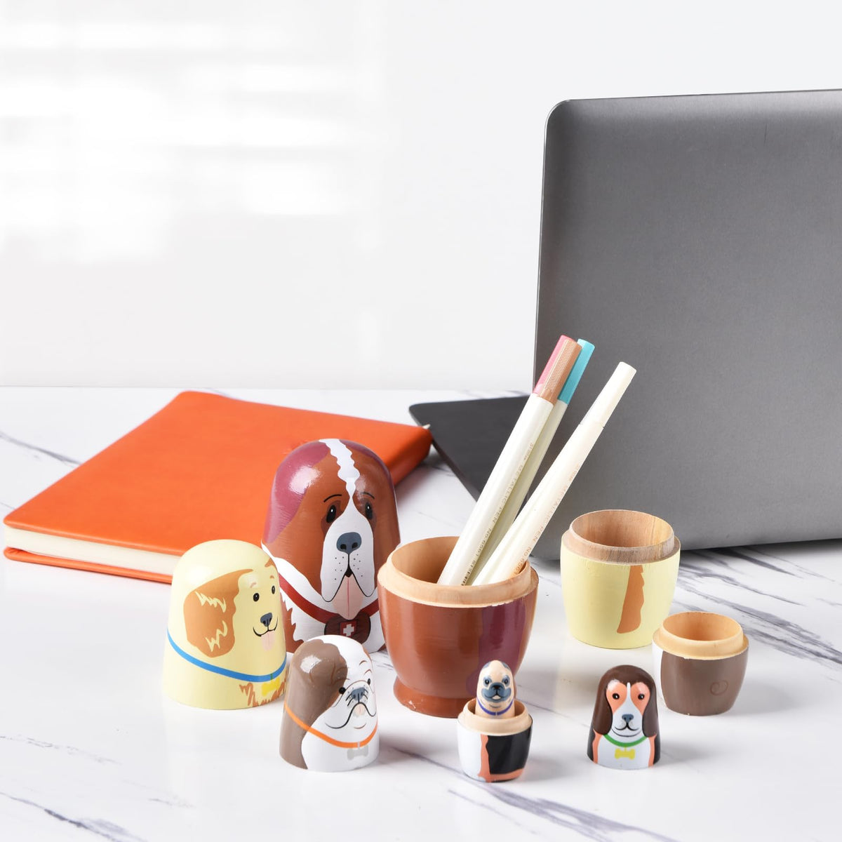 Tngan nesting dolls fairy—colorful designs spark storytelling and decorative display.
