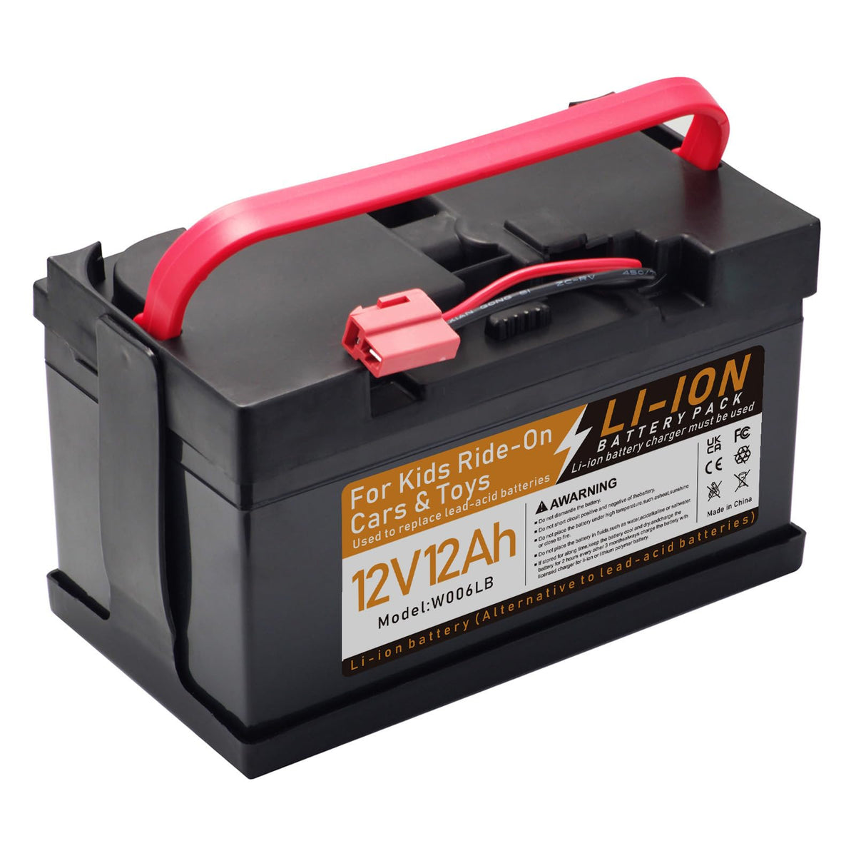 Tnvodejo 24V 8Ah Li-ion battery top label enables quick spec check for safe use