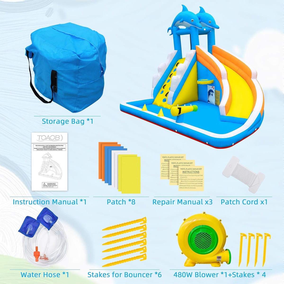 TOAOB designed for indoor and outdoor use, rain or shine.