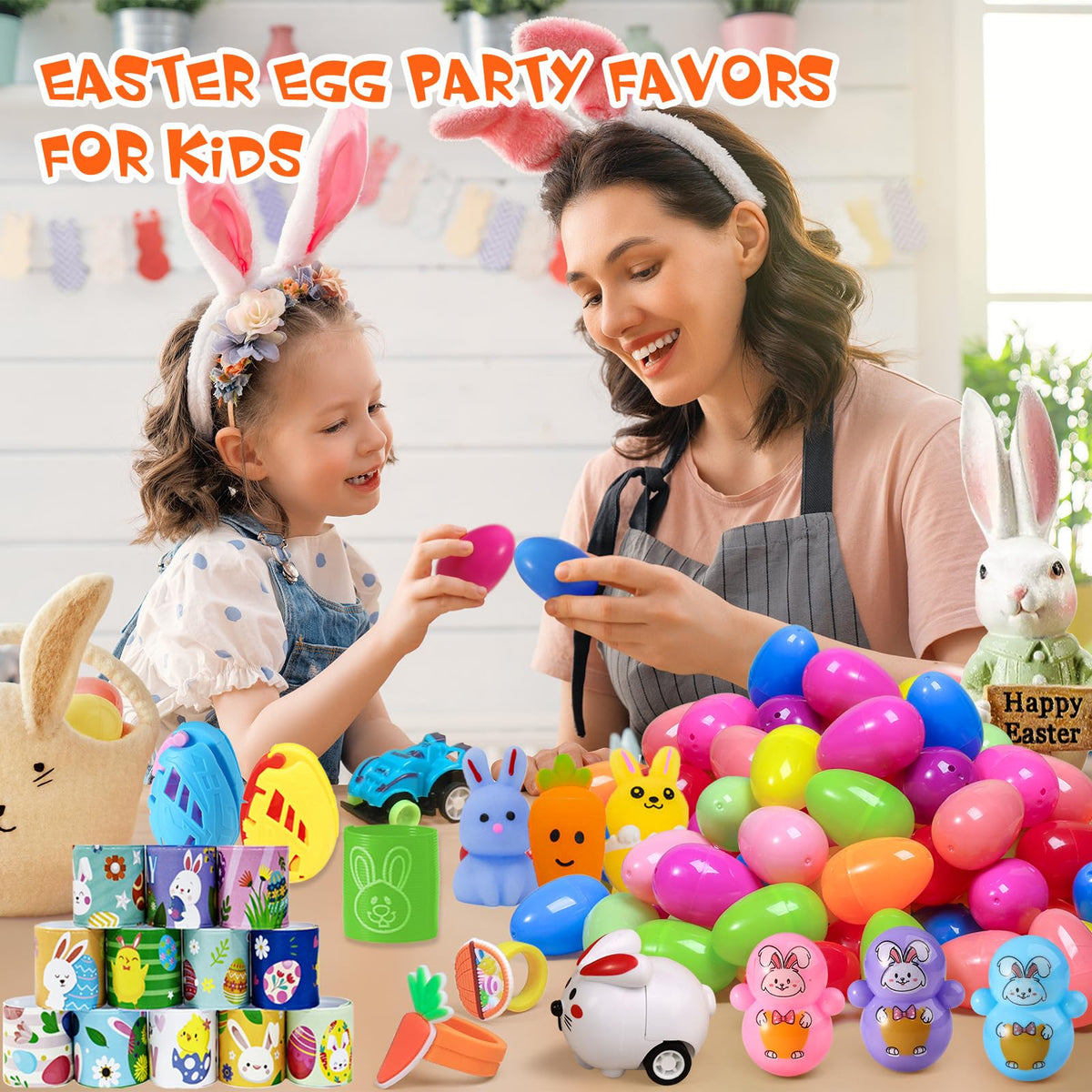 TOAPER Easter basket fillers help keep gifts organized and ready for gifting
