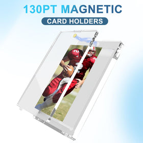 ToBeAce 130pt magnetic card holder UV coating protecting card colors from light