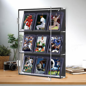 ToBeAce 15-pack magnetic card holders organized for collection