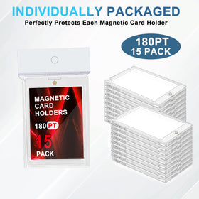 ToBeAce baseball card holder water and dust shield