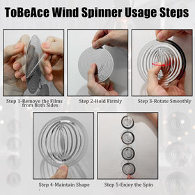 ToBeAce outdoor decor doubles as humane deterrent without noise.