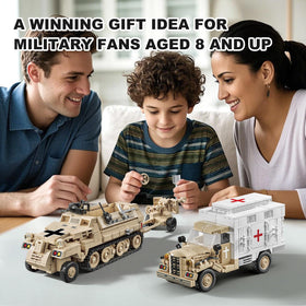 Tobocoy Detachable tractor feature, flexible build options for scenarios.