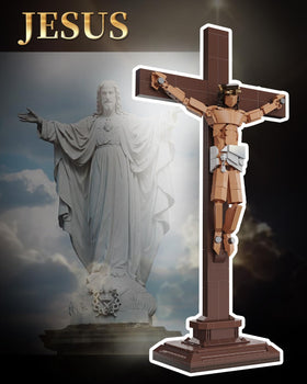 Tobocoy display-ready crucifixion model serves as a dignified centerpiece