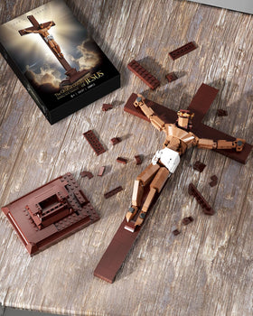 Tobocoy easy-build jesus scene invites mindful construction for all ages