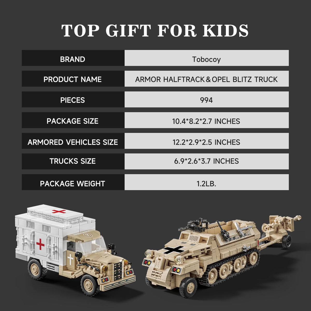 Tobocoy Instruction set and packaging, easy-to-follow steps for stress-free setup.