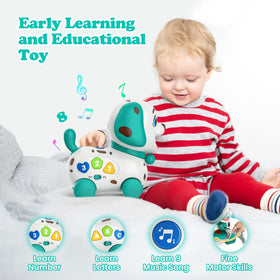 ToddlerCley fruit coin feeding play scene to boost pretend feeding and fine motor skills.