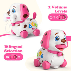 ToddlerCley 4-in-1 Musical Puppy Toy durable ABS material for safe play