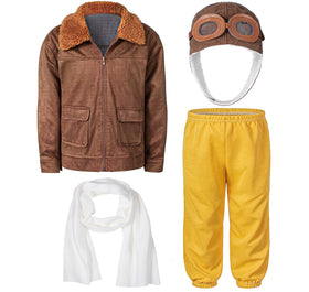 TOGROP aviator hat with glasses—head warmth and pilot style
