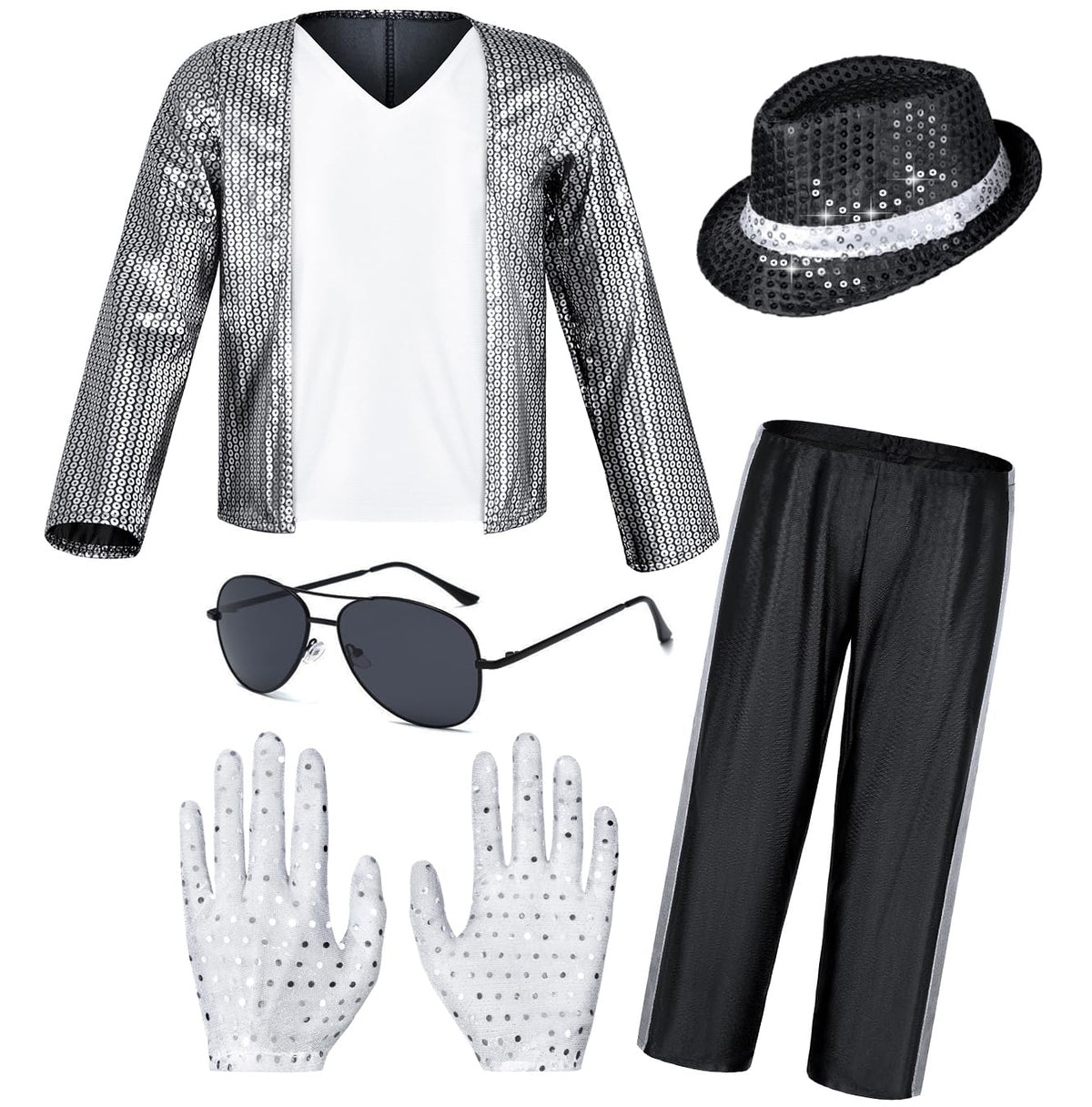 TOGROP Dance Star shiny sequin shirt for kids boosts stage sparkle
