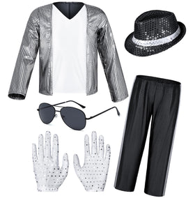 TOGROP Dance Star shiny sequin shirt for kids boosts stage sparkle