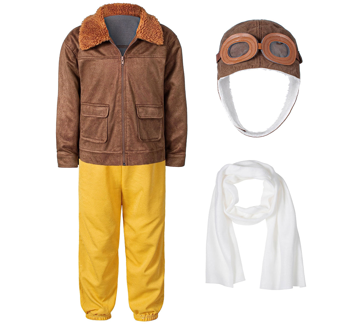 TOGROP pilot aviator coat—warm cosplay outerwear for kids