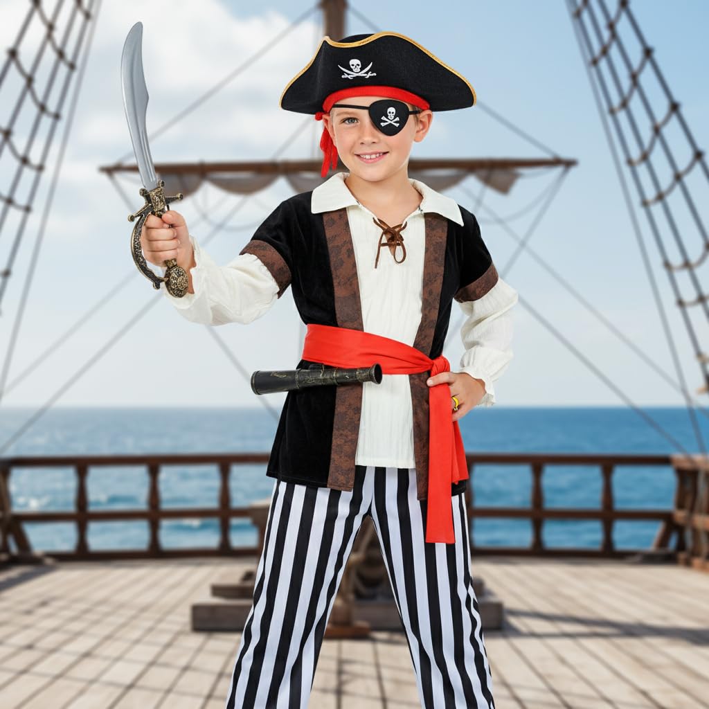 TOGROP pirate earrings, small accessories for authentic storytelling
