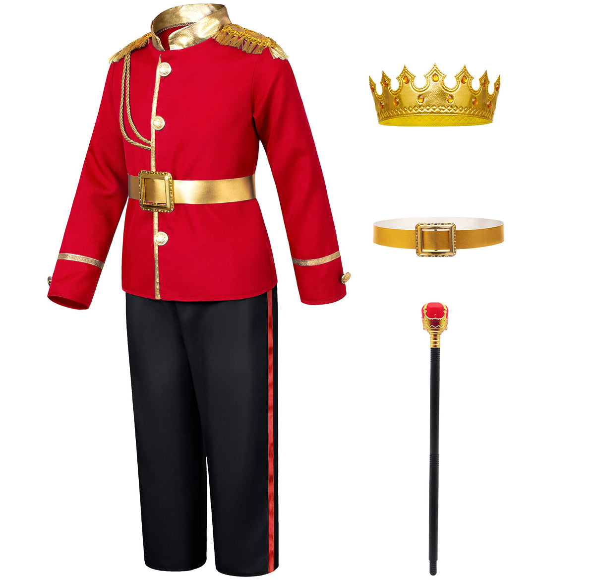 TOGROP Prince Charming belt detail showcasing a golden accent.