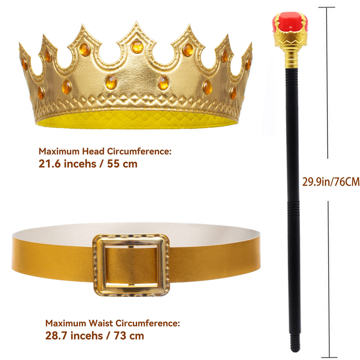 TOGROP Prince Charming costume packaging, complete set ready for gifting