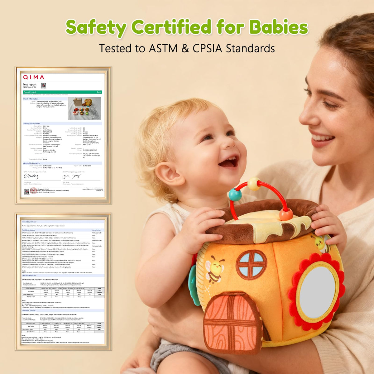TOHIBEE sensory baby toy set ideal for Easter baskets.