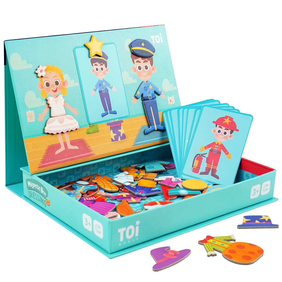Toi magnet toy board for pattern matching and learning